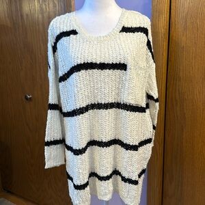 Altar’d State size small black and white sweater.